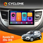 Штатна магнітола Hyundai IX35 2016-2018 Cyclone C9CPL 2x32