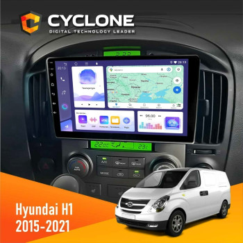 Штатная магнитола Hyundai H-1 2015-2021 Cyclone C9-011 4x64, DSP