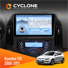 Штатная магнитола Hyundai i30 (FD) 2008-2011 Cyclone C9009 4x64, DSP, 4G, 2k