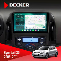 Штатная магнитола Hyundai i30 (FD) 2008-2011 Climate Decker D9004 6x128, DSP 360, 2k