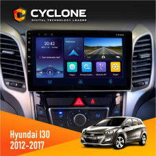  Штатна магнітола Hyundai i30 2012-2017 CAN Cyclone C9006 4x64, DSP, DVR