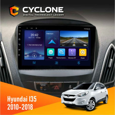  Штатна магнітола Hyundai ix35 2010-2018 Cyclone C9006 4x64, DSP, DVR