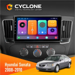 Штатная магнитола Hyundai Sonata 2008-2010 Cyclone C9CPL 2x32