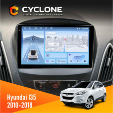 Штатная магнитола Hyundai ix35 2010-2018 Cyclone C9009 4x64, DSP, 4G, 2k