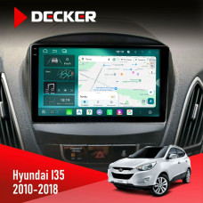 Штатная магнитола Hyundai ix35 2010-2018 Decker D9004 6x128, DSP 360, 2k