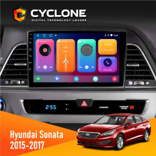  Штатна магнітола Hyundai Sonata 2015-2017 CAN Cyclone C9CPL 2x32