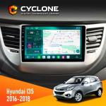 Штатная магнитола Hyundai IX35 2016-2018 Cyclone C9-013 4x64 DSP 4G