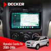 Штатная магнитола Hyundai Santa Fe 2000-2006 Decker D9004 6x128, DSP 360, 2k