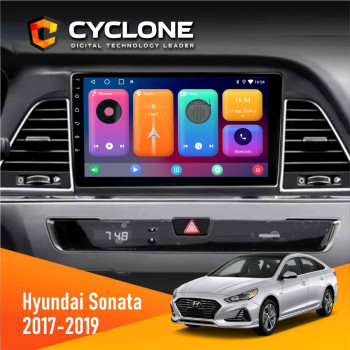 Штатная магнитола Hyundai Sonata 2017-2019 CAN Cyclone C9CPL 2x32