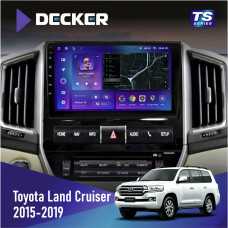 Штатная магнитола Toyota Land Cruiser (200) 2015-2019 Decker TS9002 TS 4x32, DSP, 4G