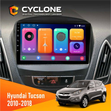  Штатна магнітола Hyundai Tucson 2010-2018 Cyclone C9CPL 2x32