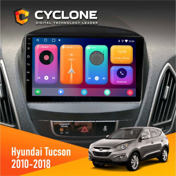 Штатная магнитола Hyundai Tucson 2010-2018 Cyclone C9CPL 2x32