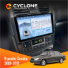 Штатная магнитола Hyundai Sonata (EF) 2001-2012 Cyclone C9-012 4x64 DSP 4G