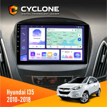 Штатная магнитола Hyundai ix35 2010-2018 Cyclone C9-011 4x64, DSP