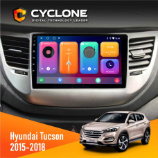  Штатна магнітола Hyundai Tucson 3 2015-2018 Cyclone C9CPL 2x32