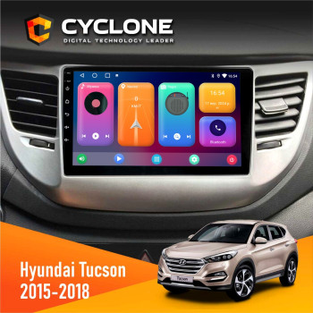 Штатная магнитола Hyundai Tucson 3 2015-2018 Cyclone C9CPL 2x32