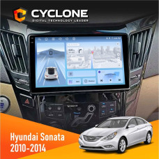 Штатная магнитола Hyundai Sonata (YF) 2010-2014 CAN Cyclone C9009 4x64, DSP, 4G, 2k