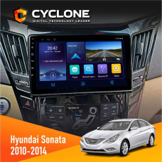  Штатна магнітола Hyundai Sonata (YF) 2010-2014 CAN Cyclone C9006 4x64, DSP, DVR