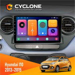 Штатна магнітола Hyundai I10 2013-2015 Cyclone C9CPL 2x32