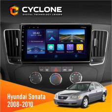  Штатна магнітола Hyundai Sonata 2008-2010 Cyclone C9006 4x64, DSP, DVR