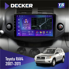 Штатная магнитола Toyota RAV4 2007-2011 Decker TS9002 TS 4x32, DSP, 4G