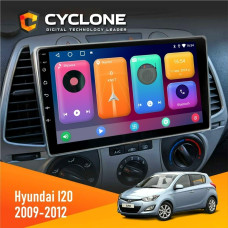  Штатна магнітола Hyundai I20 2009-2012 Cyclone C9CPL 2x32