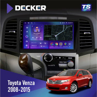 Штатная магнитола Toyota Toyota Venza 2008-2015 Decker TS9002 TS 4x32, DSP, 4G