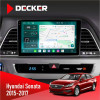 Штатная магнитола Hyundai Sonata 2015-2017 CAN Decker D9004 6x128, DSP 360, 2k