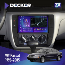 Штатная магнитола Volkswagen Passat 1996-2005 Decker TS9002 TS 4x32, DSP, 4G