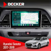 Штатная магнитола Hyundai Sonata 2017-2019 CAN Decker D9004 6x128, DSP 360, 2k