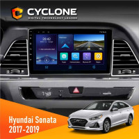  Штатна магнітола Hyundai Sonata 2017-2019 CAN Cyclone C9006 4x64, DSP, DVR