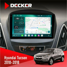 Штатная магнитола Hyundai Tucson 2010-2018 Decker D9004 6x128, DSP 360, 2k