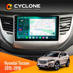 Штатна магнітола Hyundai Tucson 3 2015-2018 Cyclone C9-013 4x64 DSP 4G
