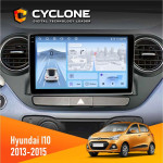 Штатна магнітола Hyundai I10 2013-2015 Cyclone C9-012 4x64 DSP 4G