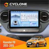 Штатная магнитола Hyundai I10 2013-2015 Cyclone C9009 4x64, DSP, 4G, 2k