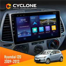 Штатна магнітола Hyundai I20 2009-2012 Cyclone C9006 4x64, DSP, DVR
