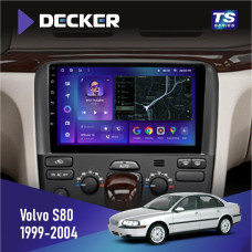 Штатная магнитола Volvo S80 1999-2004 Decker TS9002 TS 4x32, DSP, 4G