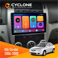  Штатна магнітола KIA Cerato 2006-2008 Conditioner Cyclone C9CPL 2x32