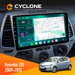 Штатная магнитола Hyundai I20 2009-2012 Cyclone C9-013 4x64 DSP 4G