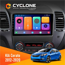  Штатна магнітола KIA Cerato 2012-2020 Cyclone C9CPL 2x32