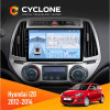 Штатная магнитола Hyundai I20 2012-2014 Cyclone C9-012 4x64 DSP 4G