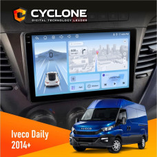 Штатная магнитола Iveco Daily 2014+ (9') Cyclone C9009 4x64, DSP, 4G, 2k