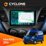 Штатная магнитола Iveco Daily 2014 Cyclone C9-013 4x64 DSP 4G