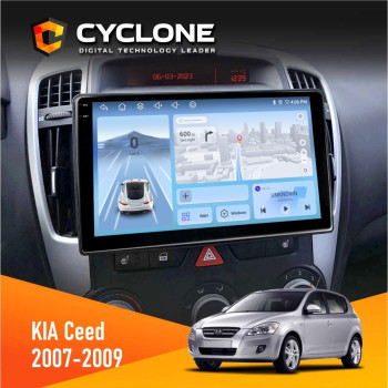 Штатна магнітола KIA Ceed 2007-2009 Cyclone C9-012 4x64 DSP 4G