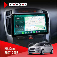 Штатна магнітола KIA Ceed 2007-2009 Decker D9004 6x128, DSP 360, 2k