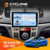 Штатная магнитола KIA Cerato (TD) 2009-2012 Climate Cyclone C9-012 4x64 DSP 4G