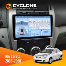 Штатная магнитола KIA Cerato 2006-2008 Conditioner Cyclone C9009 4x64, DSP, 4G, 2k