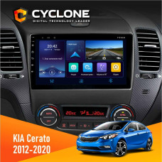  Штатна магнітола KIA Cerato 2012-2020 Cyclone C9006 4x64, DSP, DVR