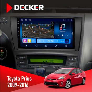 Штатна магнітола Toyota Prius 2009-2016 Black Decker D9-008 8x128 DSP 4G
