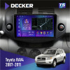 Штатная магнитола Toyota RAV4 2007-2011 Decker TS9003 TS 4x64, DSP 4G, 2k
